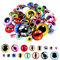 TOAOB 160 Stück Sicherheitsauge 6mm 8mm 10mm 12mm 15mm 20mm 25mm 30mm Runde Drachenaugen Cabochons aus Glas Puppen Augen zum Basteln für Spielzeug Zubehör Plüschtier Häkeltiere Puppe Marionette