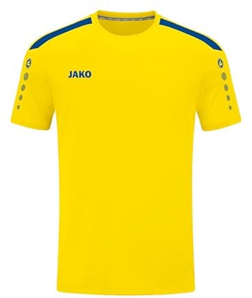 JAKO Kinder Trikot Power (Kurzarm), Citro/Royal, 164