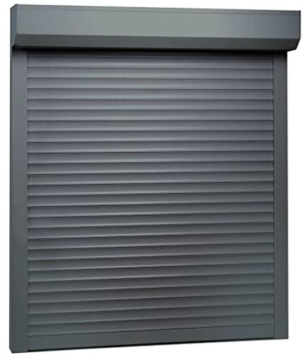 INLIFE Volet roulant en aluminium 100 x 120 cm Anthracite 7,46 kg 144979