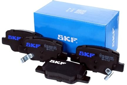 SKF Scheibenbremse Bremsbelag VKBP 90496 A - 4er Set - Position Hinterachse Höhe 77 mm Länge 134 mm Breite 83 mm Dicke 16,4 mm - OE Qualität