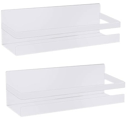 Sitayakuma Estantería magnética, estantería magnética para frigorífico, estantería colgante, 2 unidades, soporte magnético para especias, cesta para especias para cocina, organizador de almacenamiento