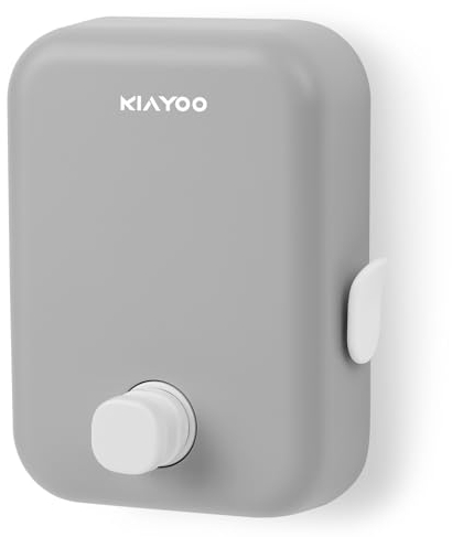 KIAYOO Corde à Linge Rétractable pour Intérieur et Extérieur,Etendoir Linge Interieur Mural,Fil a Linge pour Appartement,Hôtel,Buanderie,Salle De Bain,Sécher Les Couettes,Vêtements,Serviettes,Gris