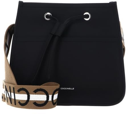 Coccinelle Raquel Crossbody Bag Noir/Cuir