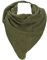 malito - Damen Modeschal - weicher Dreiecksschal Unifarben & Leo Print - langer flauschiger XXL Winterschal S601 - (Oliv)