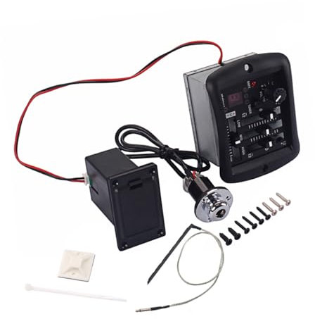 Vaguelly Preamplificador Guitarra Acústica Reverb Retardo Coro Amplificador Volumen