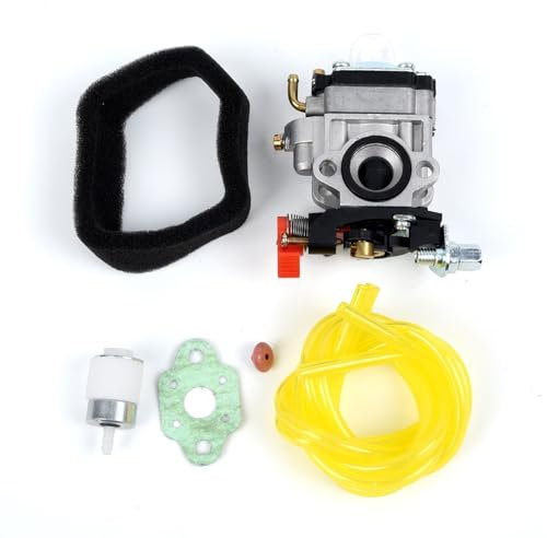 Generico carburatore decespugliatore per Kawasaki TH23 TH26 TH34 Kaaz OleoMac BV162 23CC 25CC 26CC 33CC 35CC Parti del Ventilatore Kit Filtro Aria carburatore Carburatore