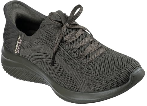 Skechers Men's Elite Flex Trainers | Max Cushioning, Air-Cooled Goga Mat Insole, Ultra Light Midsole, Breathable Mesh Upper, Machine Washable