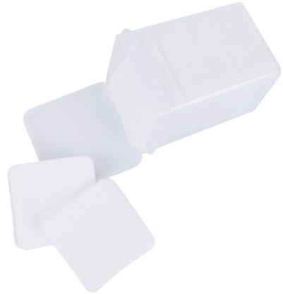 VICASKY Nagelölreinigungswatte Zum Entfernen Von Make-up Watte Zum Reinigen Von Nagelöl Wattepads Aus Baumwolle Für Haut Und Nagelreinigung