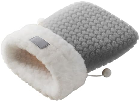Niche de grotte pour chats, niches pour animaux semi-fermées avec chauffage | Niche pour chats et chiens - pour automne Noël Halloween camping intérieur maison voyage voiture cachette repos