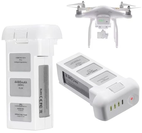 Phantom 3 Drohne Smart Battery Pack 15,2 V/4500 MAh, Kompatibel Mit DJI Phantom 3A 3P 3S 3SE 4K RC Drone Intelligent Flight Battery(1Battery)