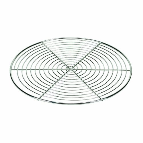 Tortengitter Spirale aus Edelstahl ohne Füße, Größe:ø 36 cm