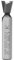 ENT 15988 Gratfräser HW (HM), Schaft (C) 8 mm, Durchmesser (A) 9,5 mm, B 9,5 mm, E 12°, D 32 mm, ohne Vorschneider
