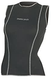 SEAC Short Vest, Chaleco Interior en Neopreno 2,5 mm para Mujer, Color Negro, Talla M