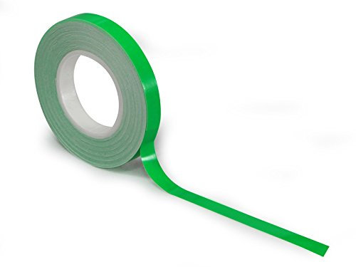 unik Rim Tape with Applicator, Colour-Green Cinta para Llantas, Hombres, Verde, Talla única