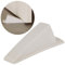 EG Homeware Extra Large 2 Door Wedge Stopper White Rubber Heavy Duty Wide Jam Block