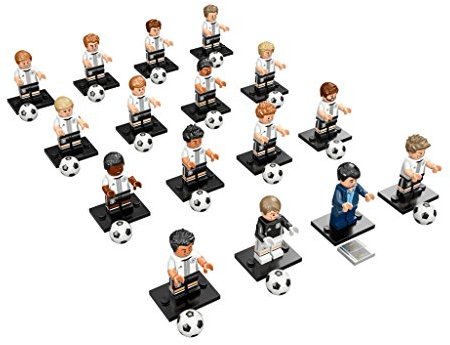 LEGO Minifiguren Die Mannschaft kompletter Satz alle 16 Figuren