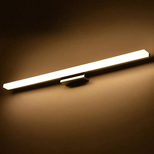 Kairry LED Spiegel Badezimmer Lampe Moderne Wand Leuchte für Make-Up Spiegel Schrank, 80Cm Warmes Licht