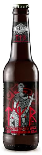 Wacken Brauerei Tyr - Pack de cervezas caseras - 20 botellas de 0,33 l de cerveza IPA de los guerreros - La cerveza de los dioses - Ganadora del World Beer Award