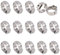 Swpeet 35Pcs 8.8-10.5mm Stainless Steel Single Ear Hose Clamps Assortment Kit Perfect for Automotive, Home Appliance Line