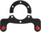 KIMISS Carbon Fiber Steering Wheel Horn Button Kit for 6 Bolt Steering Wheel (Dual Button)