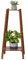 Medla Blumenregal aus Bambus, Blumentreppe 2 Ebenen, Standregal Holzregal für Wohnzimmer Garten Küche Badezimmer Balkon