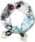 FAIRYGATE Seidenschal Damen Elegant Halstuch Seidentuch Damen Bandana 70x70cm Kopftuch Seide Haarschal Große Seidentücher 26008