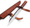 Wikinger messer mit Leder/Messing Scheide handgeschmiedetl MAQ1792 1095 Stah