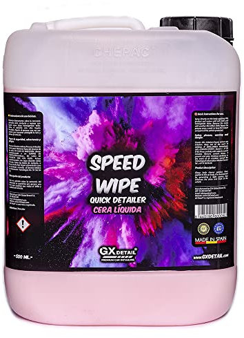 GxDetail Cera Líquida para Coche 5 Litros – Brillo Intenso y Protección Duradera – Quick Detailer - Fácil Aplicación y Acabado Hidrofóbico – Protección UV y Resistencia a la Suciedad.