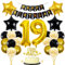 19 Geburtstag Deko Junge Mädchen Luftballon 19.geburtstag Deko Schwarz Gold Geburtstagsdeko 19 Jahre Mann 19 Luftballon Gold 19 Jahre Geburtstagdeko Mann Deko 19 Geburtstag Mädchen Junge Luftballons