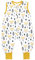 TupTam Gigoteuse Bébé Hiver avec Pieds, certifiée OEKO-TEX, 2,5 TOG, Unisexe, Renards orange, 104-110