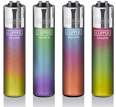 Clipper® Feuerzeug - Neue Motive 2023 + Crystal Balls (Tripe Gradient)