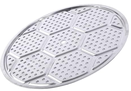Rejilla de Vapor de Acero Inoxidable, Bandeja Redonda para Cocinar Al Vapor, Rejilla de Enfriamiento para Utensilios de Cocina, Olla a Presi¨®n Instant¨¢nea