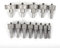 13 Stück Lochsägen - TCT Lochkreissäge Hartmetall Kreisschneider Bohrkrone Set Kernbohrer 16mm-100mm für Hartmetall, Edelstahl, Baustahl, Alu, Kupfer, Eisen,etc