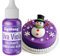 Colorante Alimentare Gel, 40g Coloranti Alimentari Concentrato per La Decorazioni Torte Commestibili, Pennarelli Alimentari per Dolci Fondente, Slime e Mestieri, Panificazione-Uva Viola
