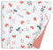 Wickelauflage Wickelunterlage aus Baumwolle 75x72 cm - Weich und waschbar Wickelunterlage für Babys Wickelmatte aus Stoff für Wickeltisch Wickelkommode oder Waschmaschine 75 x 72 Fuchs