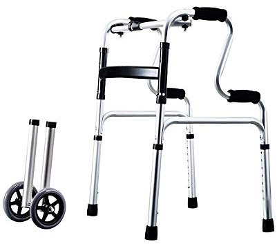 Gehhilfe für Senioren, Treppen hoch und runter, leichte Gehhilfe aus Aluminium, verstellbare Mobilitätshilfe, einziehbarer vierzackiger Gehstock, Gehhilfe für Senioren (B) (B) Full of Stars