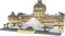 WYSWYG Paris Louvre Architecture Set,Kreatives Bauset mit 3377 Teilen, Weltberühmtes Gebäudemodell Kinder und Erwachsene