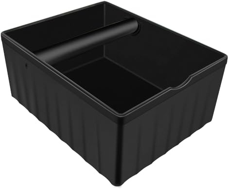Abklopfbehälter Für Siebträger ABS Knock Box Espresso Zubehör kaffeesatz abschlagbehälter (Mittel)