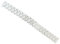 FackLOxc 16 mm/18 mm breites Keramik-Uhrenarmband, Ersatz-Uhrenarmband, drei Perlen, flaches Ende, Uhrenarmband für stilvolle Männer und Frauen, 16 mm, Keramik