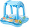 Csafyrt Baby Bading Ring Sonnenschutz aufblasbare Babypool Schwimmer mit Bell Cartoon PVC Pool Spielzeug für Kleinkinder 13