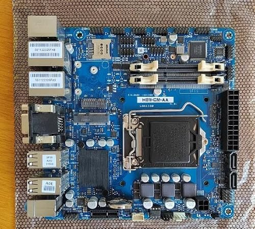 H81I-CM-AA Mini-ITX Motherboard Intel CPU IPC SBC Embedded Mainboard with 10COM LAN ATX 2LAN 2VGA