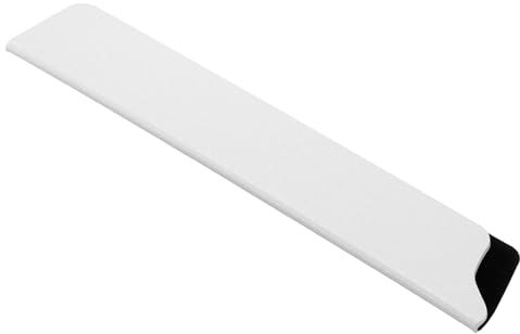 PATIKIL ABS Messerscheiden, 21x3,7 cm Universal Klingenschutz Mit Flockung Für Küchenmesser, Weiß