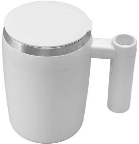 ZJchao Automatischer Rührer, Selbstrührender Becher mit Deckel, Selbstrührender Becher mit Deckel, mit, Selbsterhitzender für Selbstrührenden mit