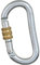 Kong. Oval Steel Classic Screw Sleeve. Moschettone Ovale in Acciaio al Carbonio con Ghiera a Vite e Sistema Keylock. Consigliato Per Carrucole e Bloccanti. EN 362/B, EAC. Made in Italy. Peso 176g.