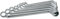 Elora Doppelringschlüssel-Satz, 12-teilig, 6-32 mm, 110S 12M, 0110501201000