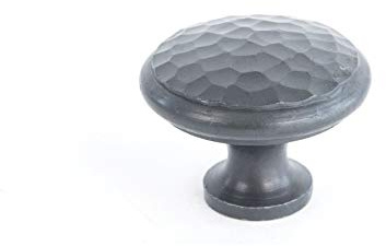 Handmade Beaten Cupboard Knob 1 ½ - Beeswax