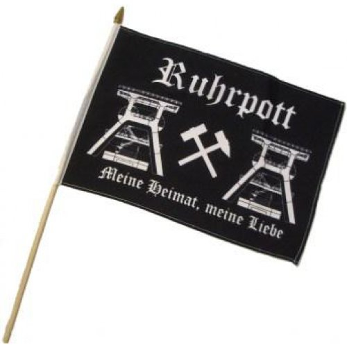 Everflag Stock-Flagge 30 x 45 : Ruhrpott