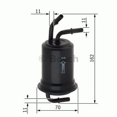 Bosch Automotive 0 450 905 973 Kraftstofffilter