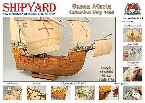 Krick Modelltechnik Santa Maria 1492 Laser Kartonbausatz