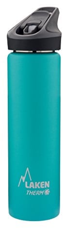 LAKEN Thermo Water Bottle Gourde Mixte, Turquoise, 25 Ounce